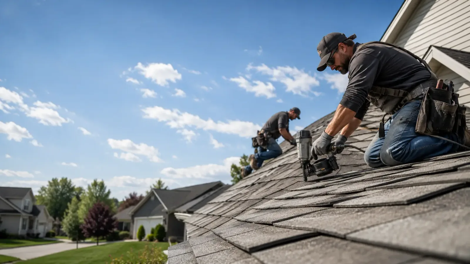 Storm Damage Roof Repair in Pittsburg, IL near me